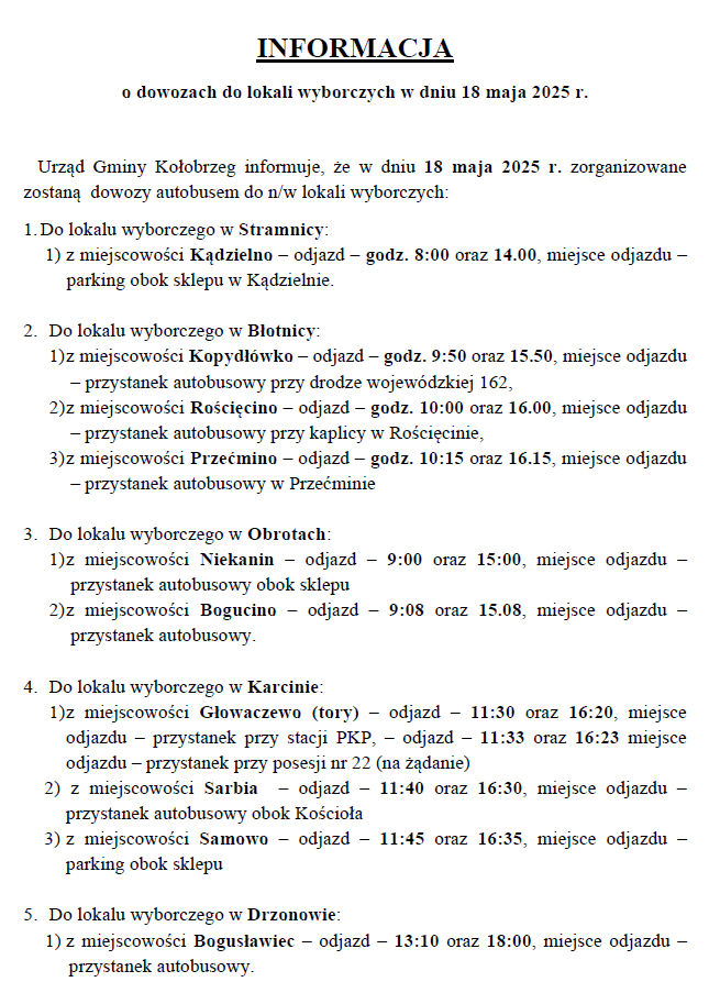 dokument z wymienionymi godzinami