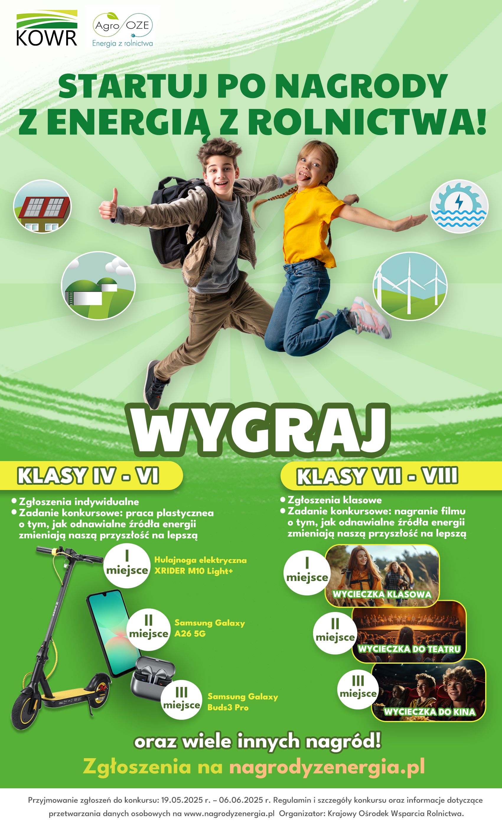 plakat w sprawie konkursu