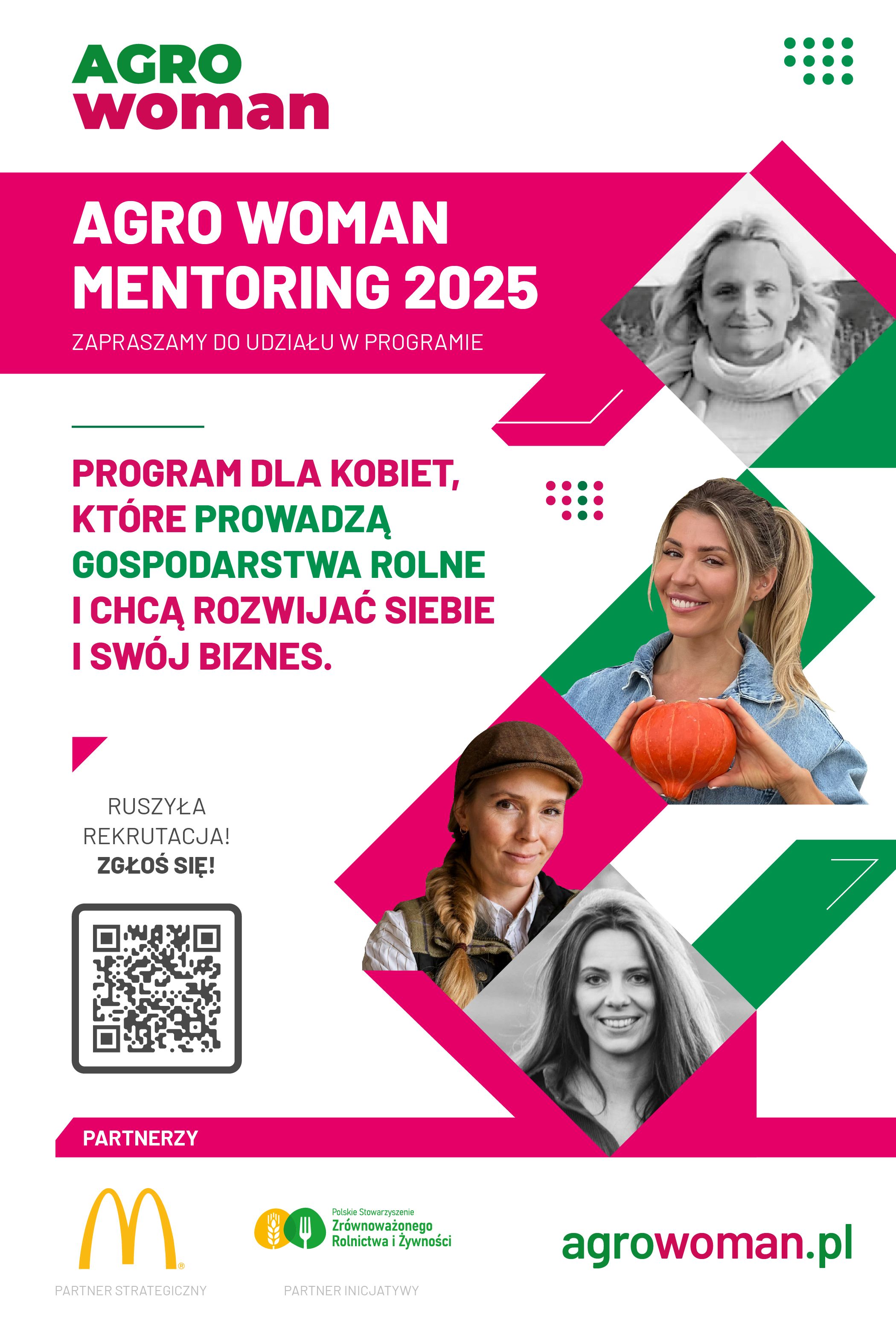 Plakat_Agro Women Mentoring_2025